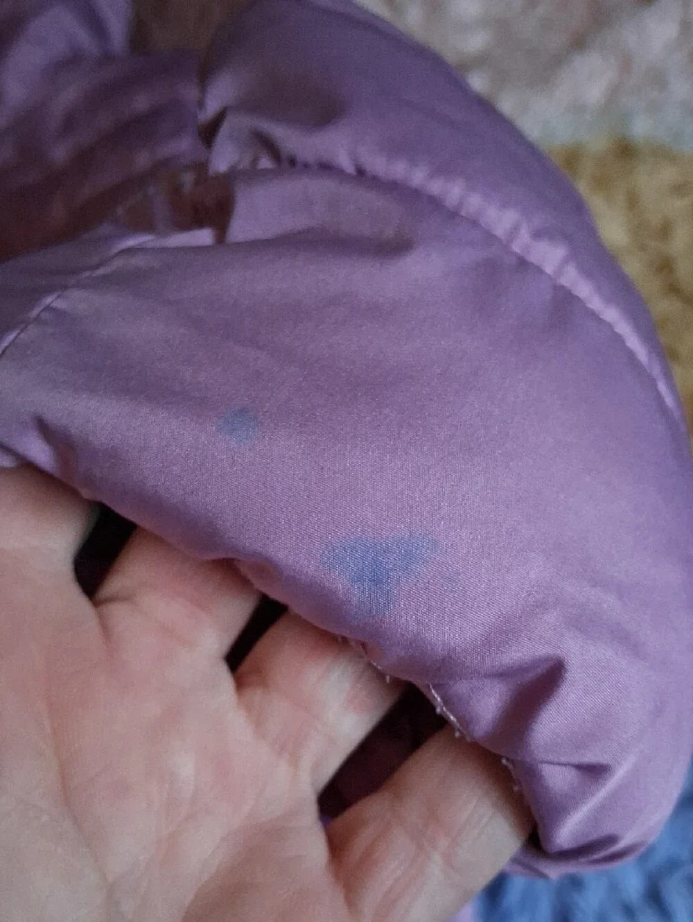 The Children's Place Lilac Hooded Puffer Jacket